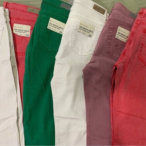 AG women Jeans, the Stevie Ankle .Tag price is $205 - Picture 2 of 2